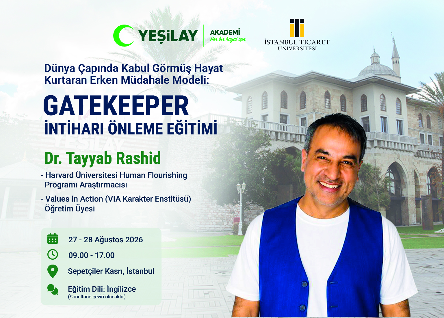 POZİTİF PSİKOLOJİ TEMELLİ İNTİHARI ÖNLEME BECERİLERİ EĞİTİMİ